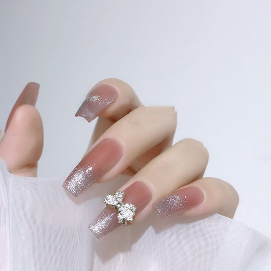 Rose Tassel Color Preserving Phototherapy Nail Decoration