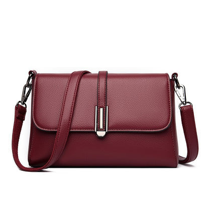Single Shoulder Bag Women PU Leather Crossbody Purse Daily