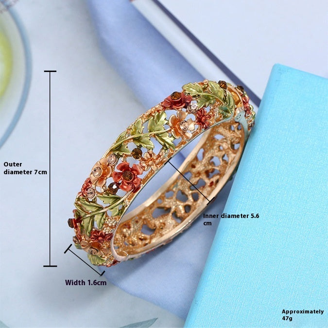 Women's Korean National Style Hollow Painted Bracelet