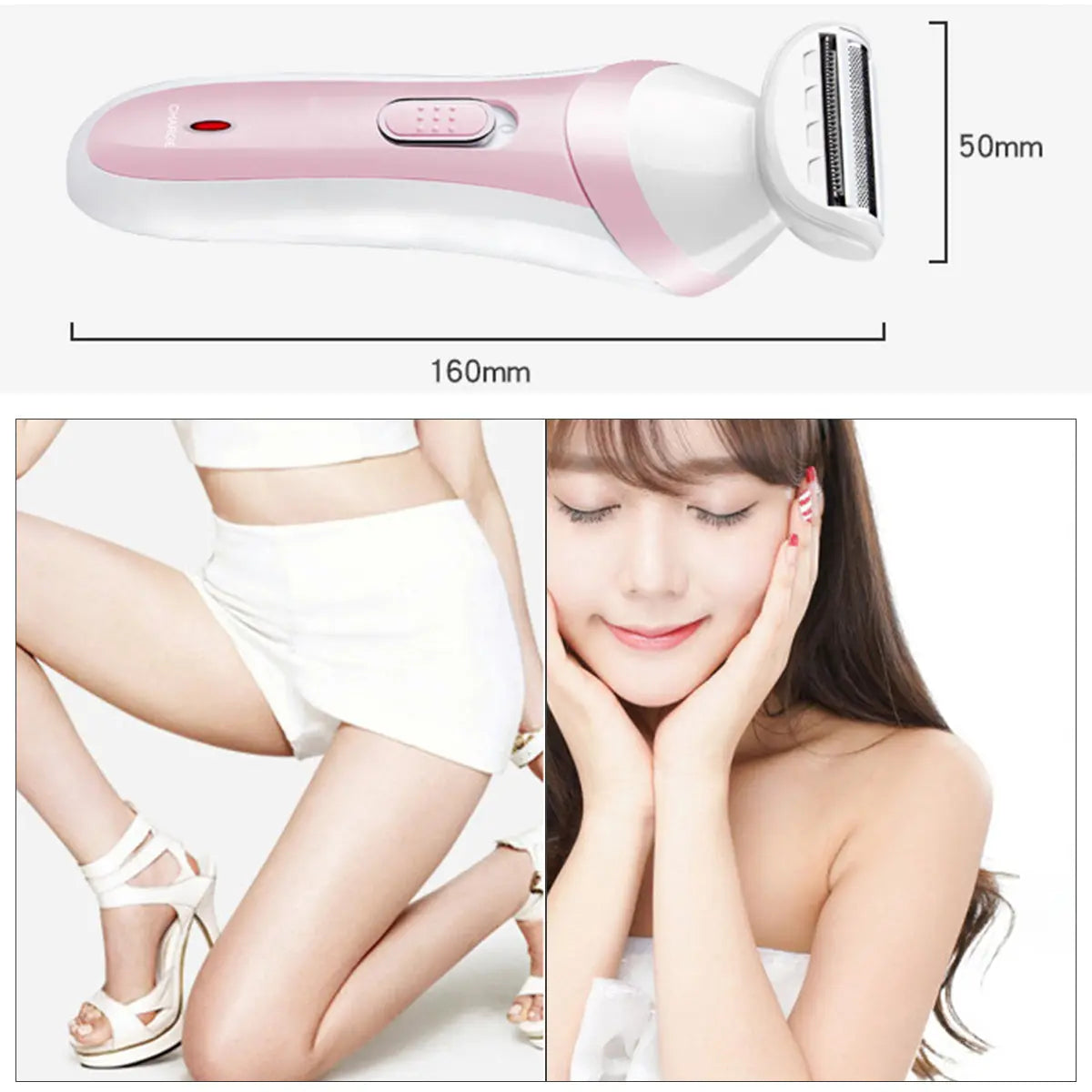 Household Trimmer Shaver Electric Hair Remover Ladies Louisiana Mart