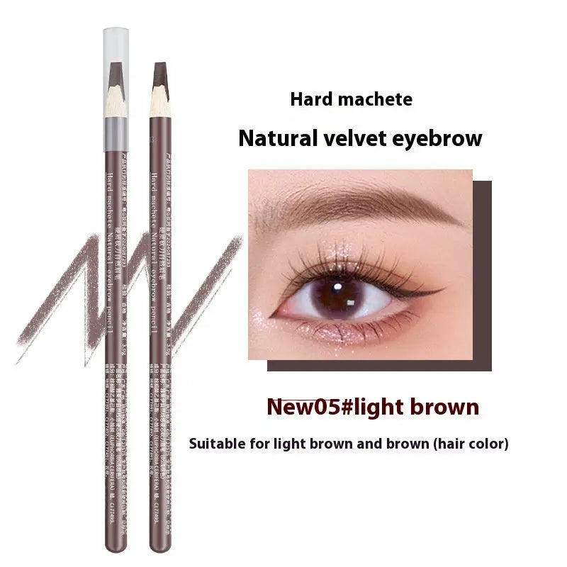 Hard Core Wild Eyebrow Pencil Waterproof And Sweatproof Distinct Look Louisiana Mart