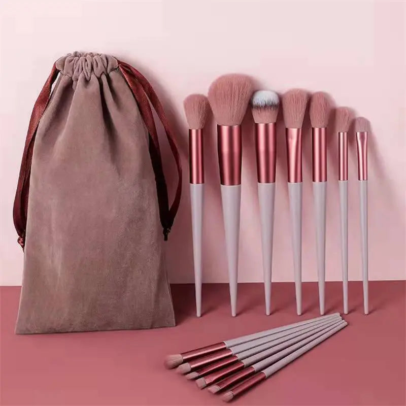 13Pcs Makeup Brush Set Make Up Concealer Brush Blush Powder Brush Eye Shadow Highlighter Foundation Brush Cosmetic Beauty Tools Louisiana Mart