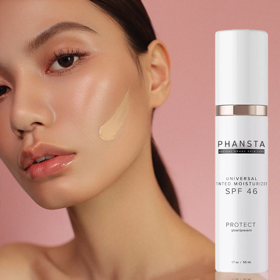 Anti-aging Moisturizing Cream One-piece Light Color Face Sunscreen Louisiana Mart