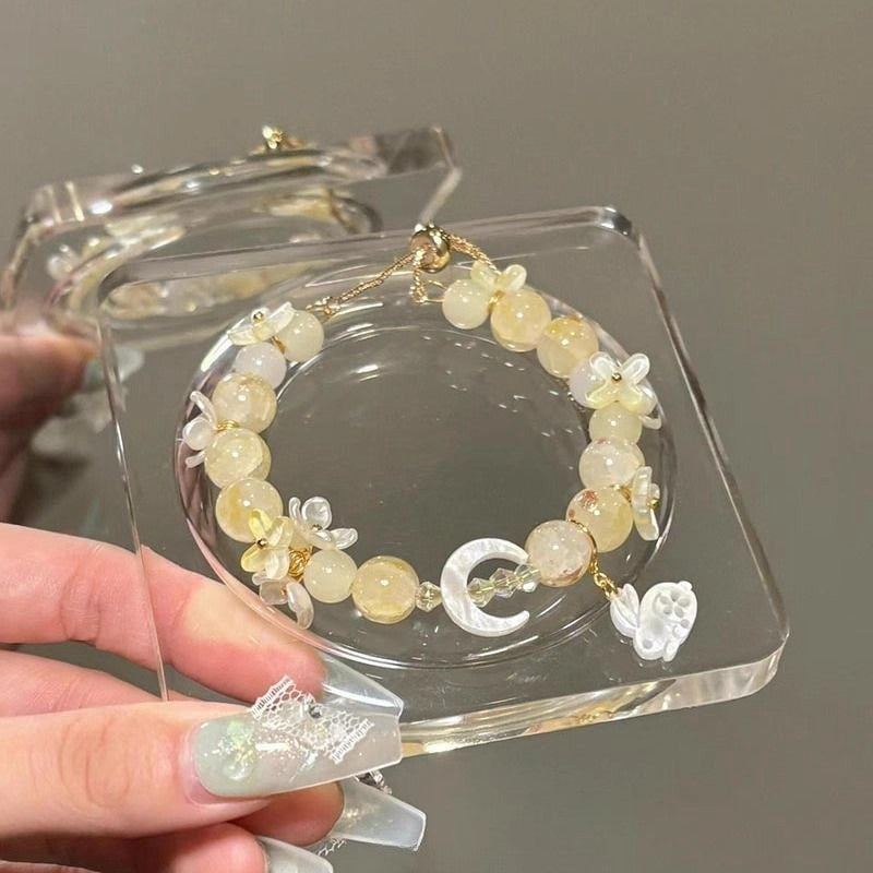 Rabbit Beaded Bracelet Chinese Niche Bracelet