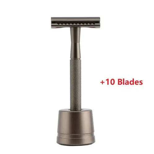 Manual vintage razor men's razor metal gift Louisiana Mart