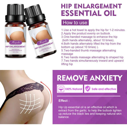 Butt Plumping Care Essential Oil, Big Butt Lift Massage To Highlight The Curve Louisiana Mart
