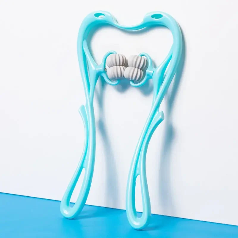 Louisiana Mart Multifunctional Manual Six-wheel Neck Massager Massage Relieve Roller Massage Tool Louisiana Mart