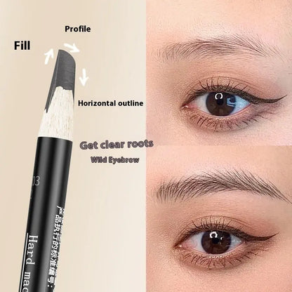 Hard Core Wild Eyebrow Pencil Waterproof And Sweatproof Distinct Look Louisiana Mart