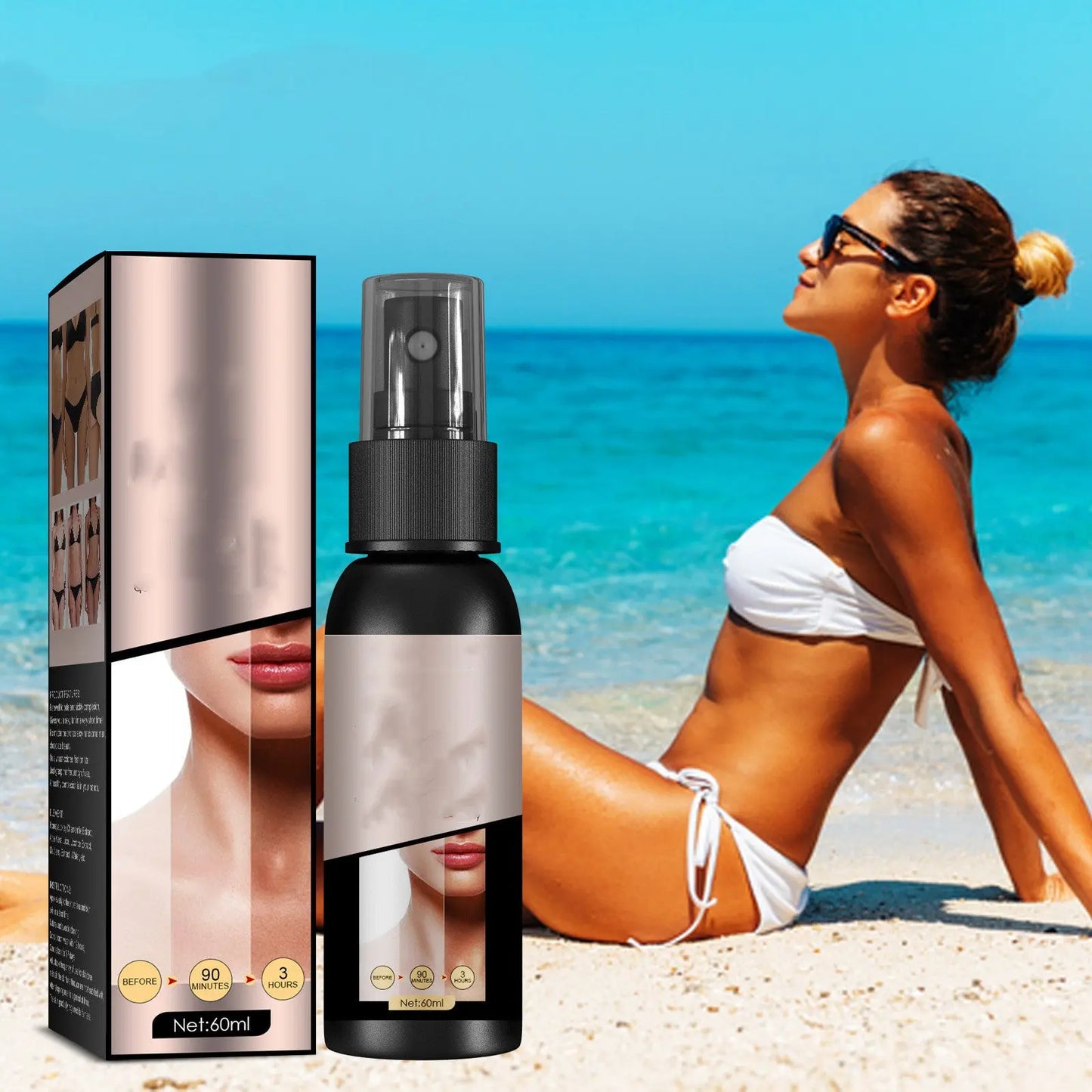 Bronzer Skin Toner Spray Moisture Replenishment Louisiana Mart