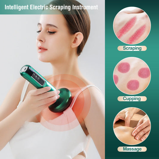 Electric Vacuum Cupping Massager For Body Anti-Cellulite Suction Cup Gua Sha Massage Body Cups Guasha Fat Burning Slimming Jars Louisiana Mart