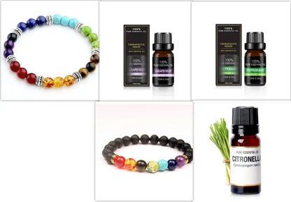 Organic Essential Oils Set Top Sale  Natural Therapeutic Grade Aromatherapy Oil Gift Kit For Diffuser Louisiana Mart