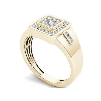 Ring European And American Imitation Gold Men's Accessories Jewellery Processing