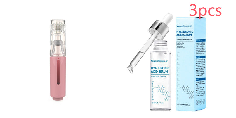 3 In 1 Lip Care Roller Needle Roller Lip Roller Beard Growth Roller Beard Hair Growth Roller Beard Treatment & Serum Applicant Louisiana Mart