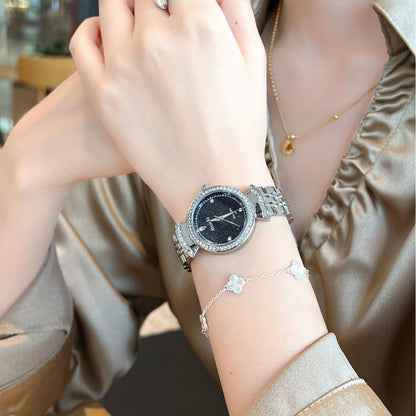 Women's Marble Dial Watch