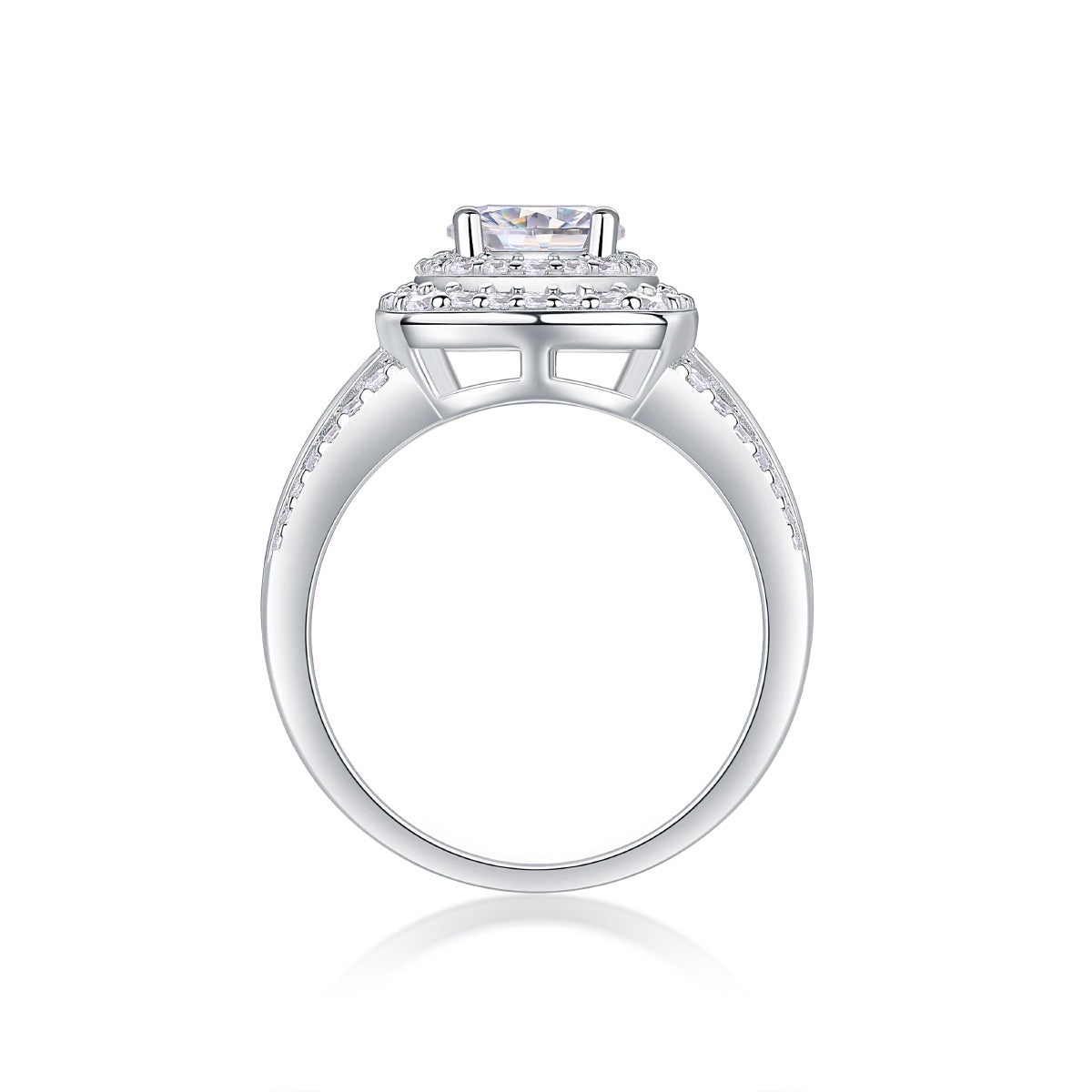 Moissanite Men's Ring Advanced Light Luxury