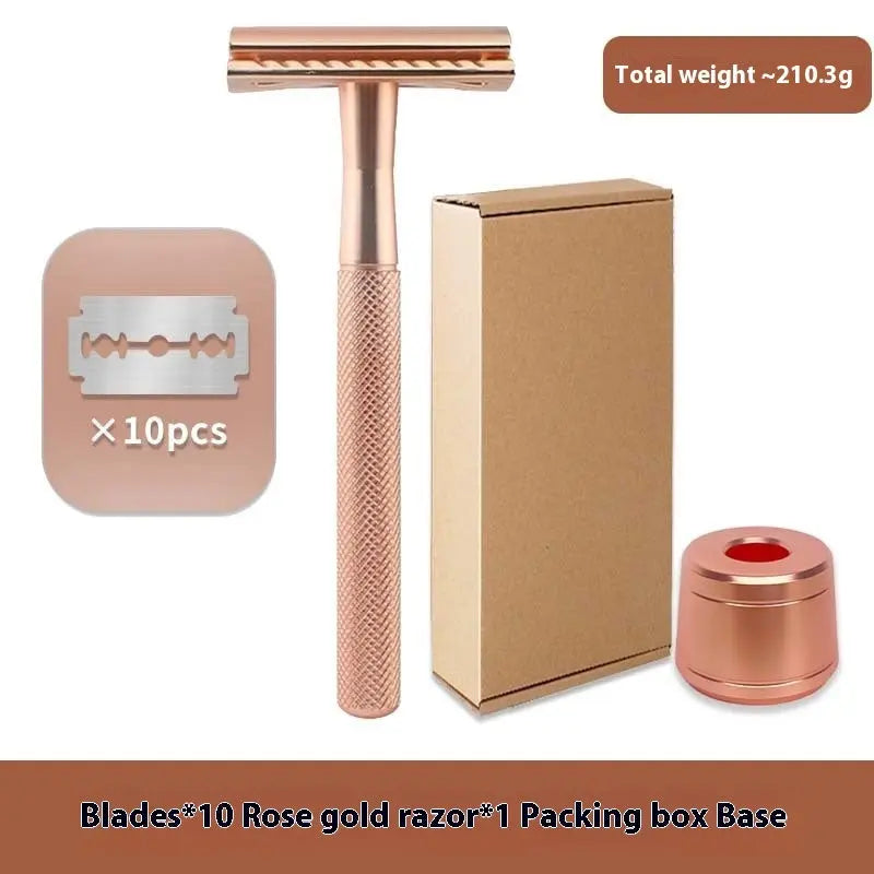 Manual vintage razor men's razor metal gift Louisiana Mart