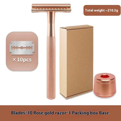 Manual vintage razor men's razor metal gift Louisiana Mart