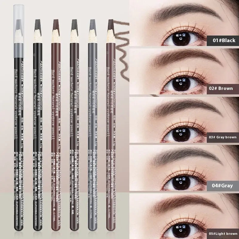 Hard Core Wild Eyebrow Pencil Waterproof And Sweatproof Distinct Look Louisiana Mart