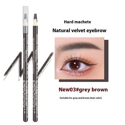 Hard Core Wild Eyebrow Pencil Waterproof And Sweatproof Distinct Look Louisiana Mart