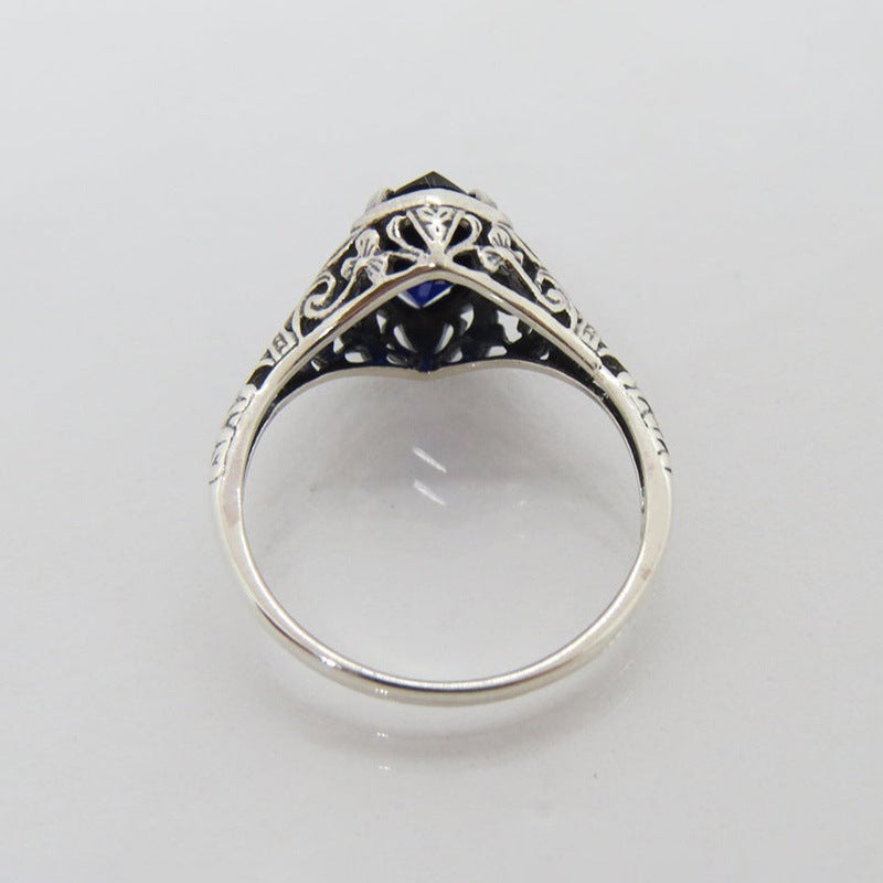 Women's Ring Versatile Zircon Geometric Hollow