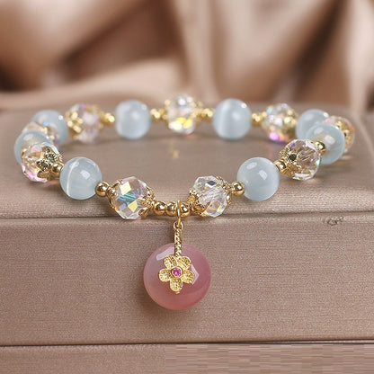 Chinese Style Yanyuan Agate Bracelet in Louisiana | Peace Buckle Pendant